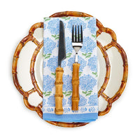 Design Shop Hydrangea Napkins - Cotton, Set of 4.