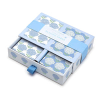 Design Shop Hydrangea Double Deck Textured Playing Cards in Gift Box - Paper