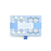 Design Shop Hydrangea Double Deck Textured Playing Cards in Gift Box - Paper