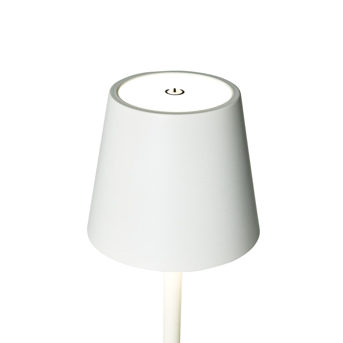 Design Shop White Adjustable LED Cordless Table Lamp 22"