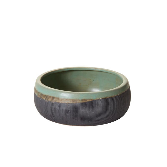 Design Shop Green Lucena Bowl, 7.75" X 2.75".