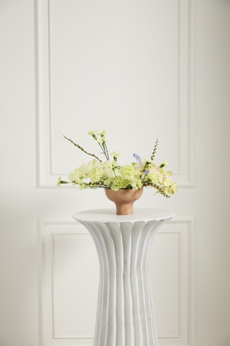 Design Shop Terracotta Cyrus Collection Compote, 6.5" X 4.5", Set of 2.