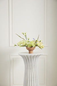 Design Shop Terracotta Cyrus Collection Compote, 6.5" X 4.5", Set of 2.