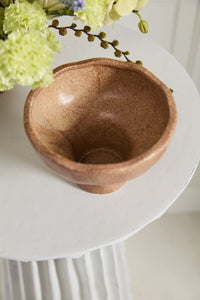 Design Shop Terracotta Cyrus Collection Compote, 6.5" X 4.5", Set of 2.