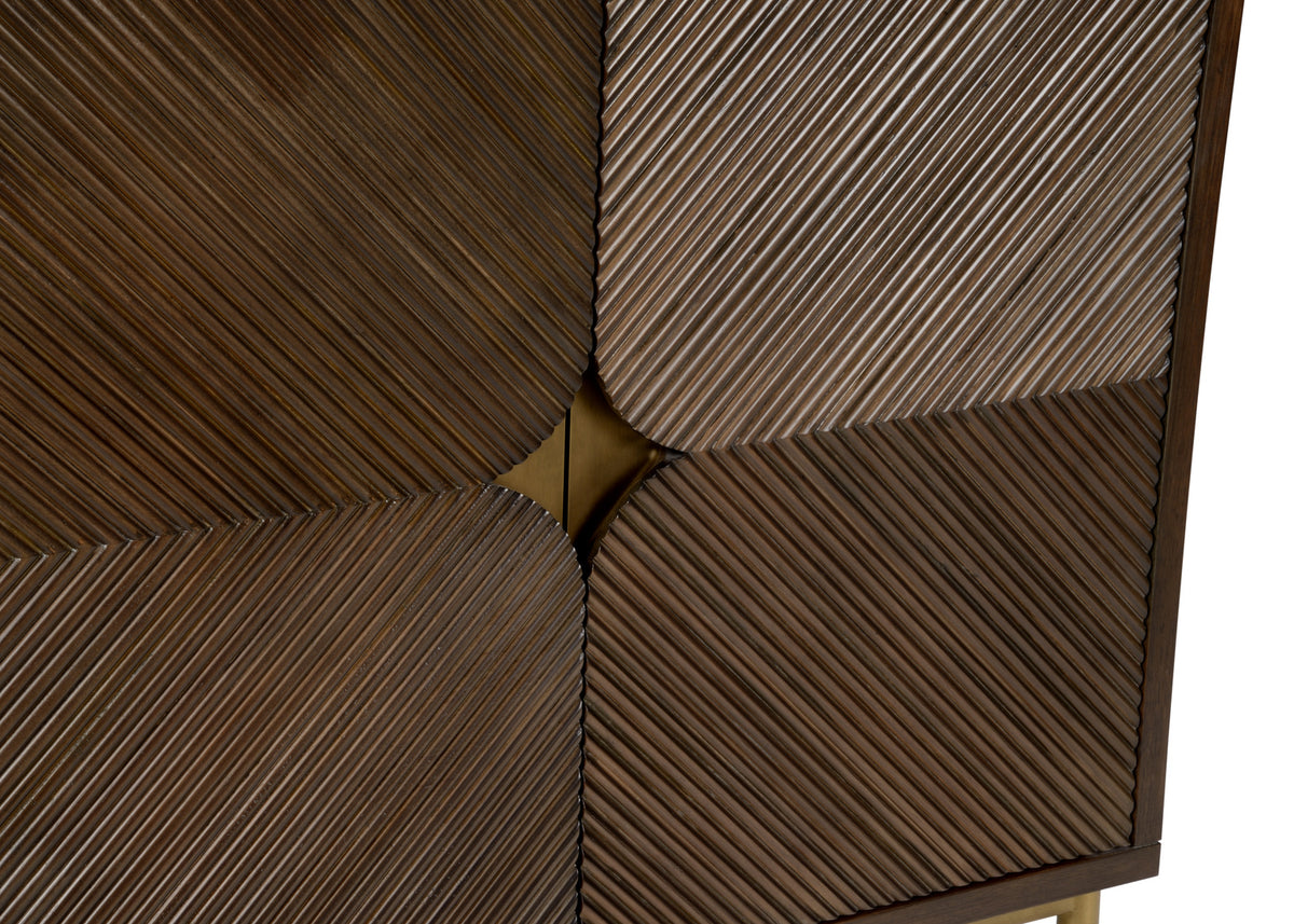 Wildwood Samana Black Walnut Cabinet