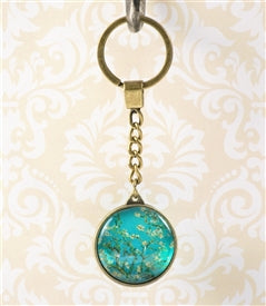 Design Shop Van Gogh'S Almond Blossoms Key Chain