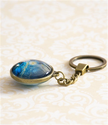 Design Shop Starry Night By Vincent Van Gogh Key Chain