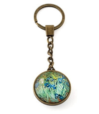 Design Shop Irises Key Ring