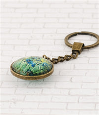 Design Shop Irises Key Ring