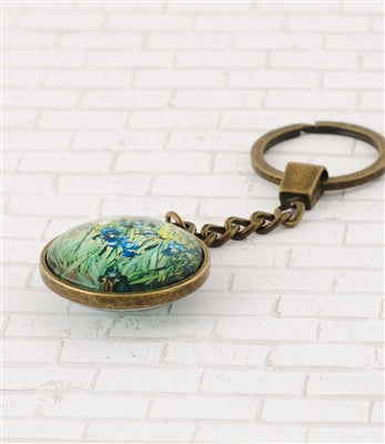 Design Shop Irises Key Ring