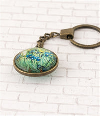 Design Shop Irises Key Ring