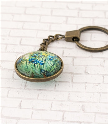 Design Shop Irises Key Ring