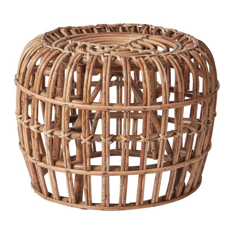 Design Shop Natural Kora Table, 18" X 12.75".