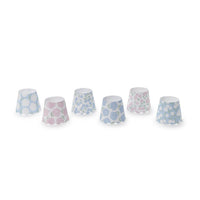 Design Shop Hydrangea Decorative Paper Shade Covers, Set of 2.