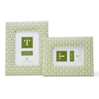 Design Shop Fan Fern Photo Frame - Recycled Paper/MDF/Glass, Set of 2.
