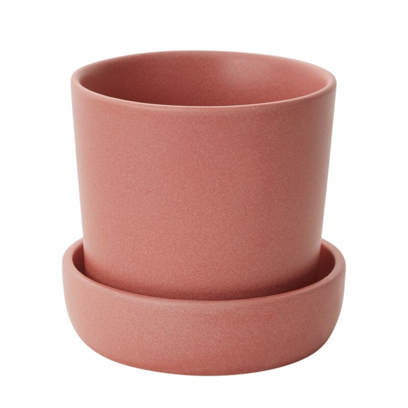 Design Shop Pink Watson Pot, 5.25" X 5".