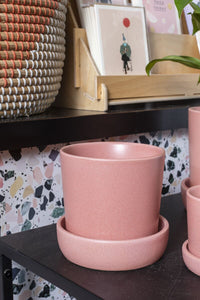 Design Shop Pink Watson Pot, 5.25" X 5".
