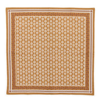 Design Shop Natural Elements Block Print Design Cloth Napkins - Cotton, Set of 4.