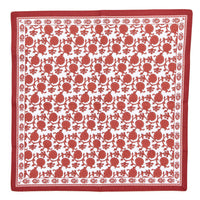 Design Shop Botanica Block Print Design Cloth Napkins, Set of 4.