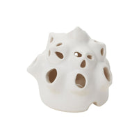 Design Shop White Shephard Flower Frog, 3.5" X 3.25", Set of 2.
