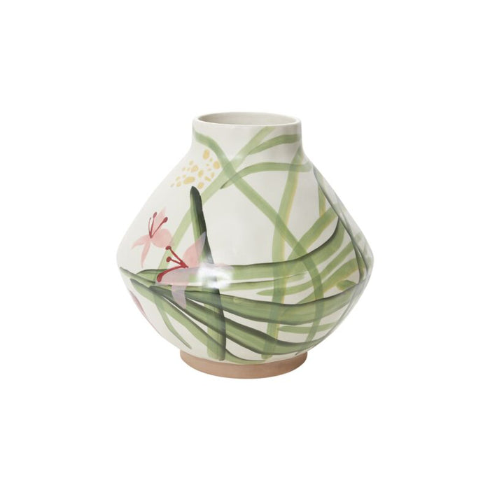 Design Shop Multicolor Wild Meadow Collection Vase, 15" X 14".