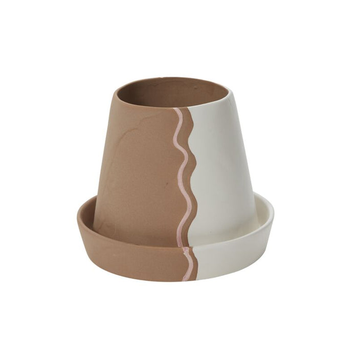 Design Shop Multicolor Kalina Pot, 10.25" X 8.5"