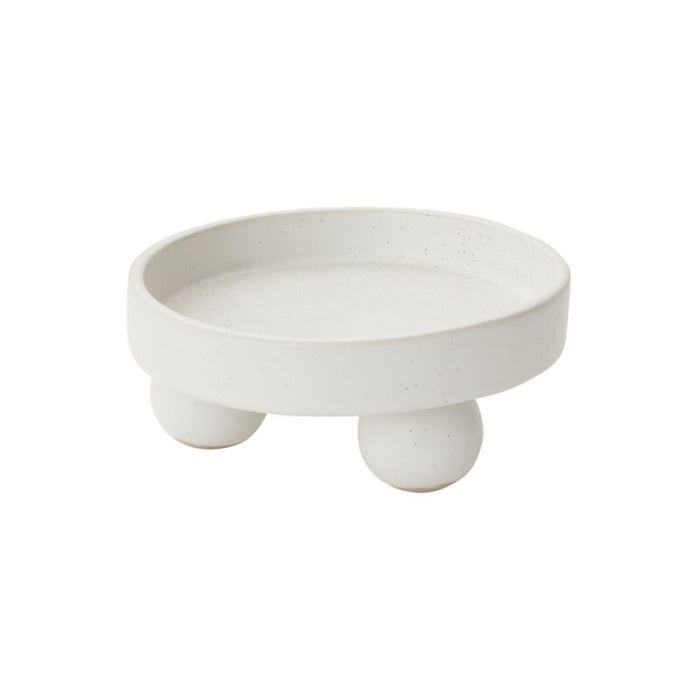 Design Shop White Nixie Plant Stand, 5" X 2", Set of 4.