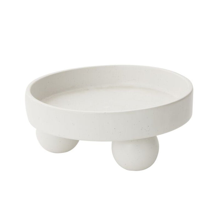 Design Shop White Nixie Plant Stand, 7" X 3", Set of 3.