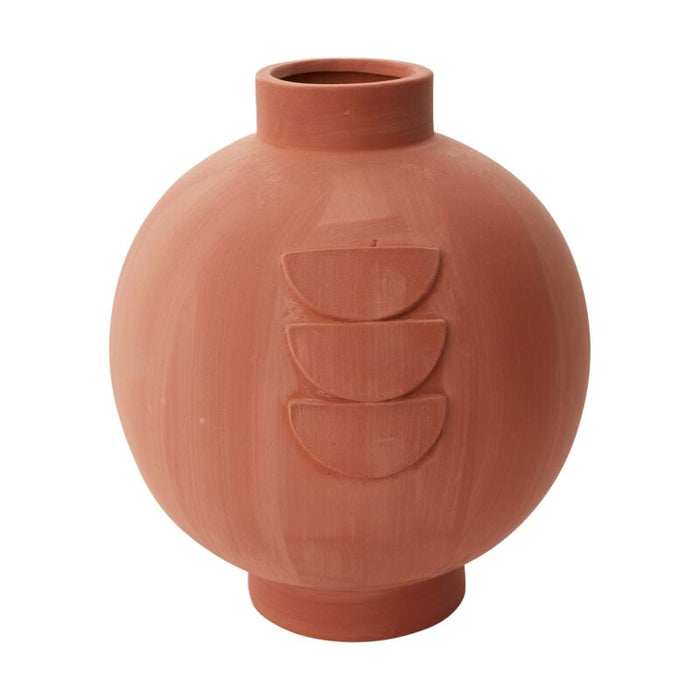 Design Shop Terracotta Conan Budvase, 9" X 11.5".