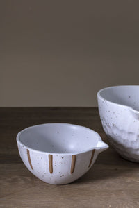 Design Shop White Knollberry Bowl, 6.75" X 3".