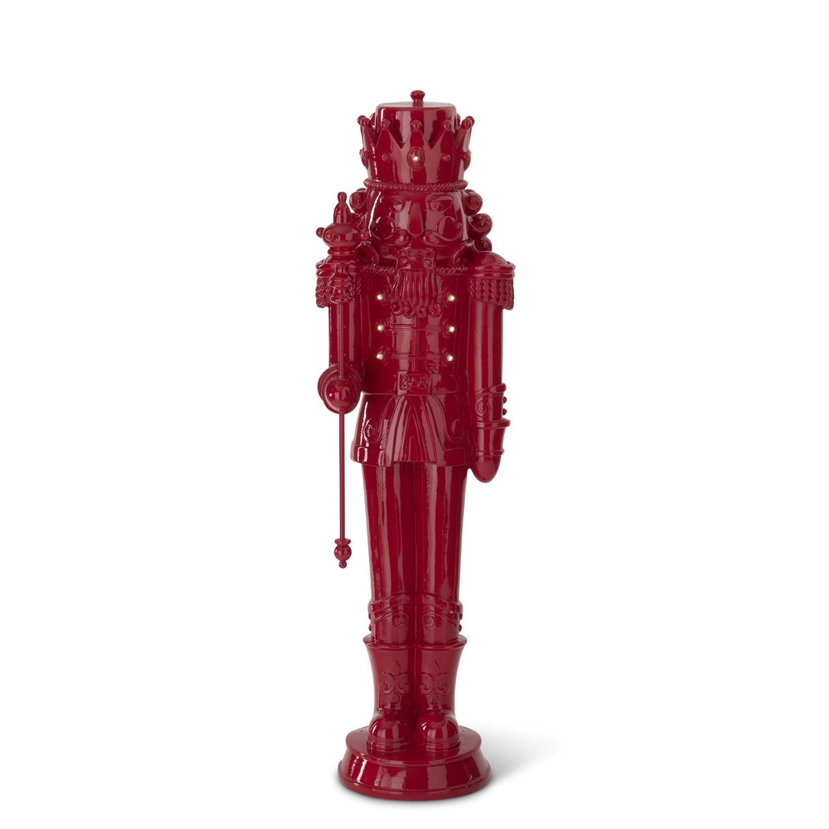 Design Shop 26.25 Inch Red Resin LED Nutcracker Soldier
