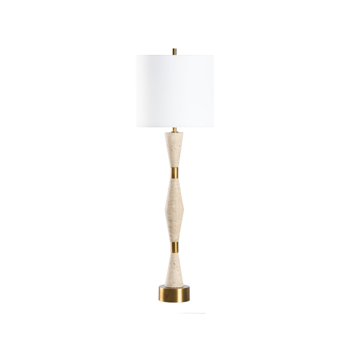 Chelsea House Metroline Travertine Lamp