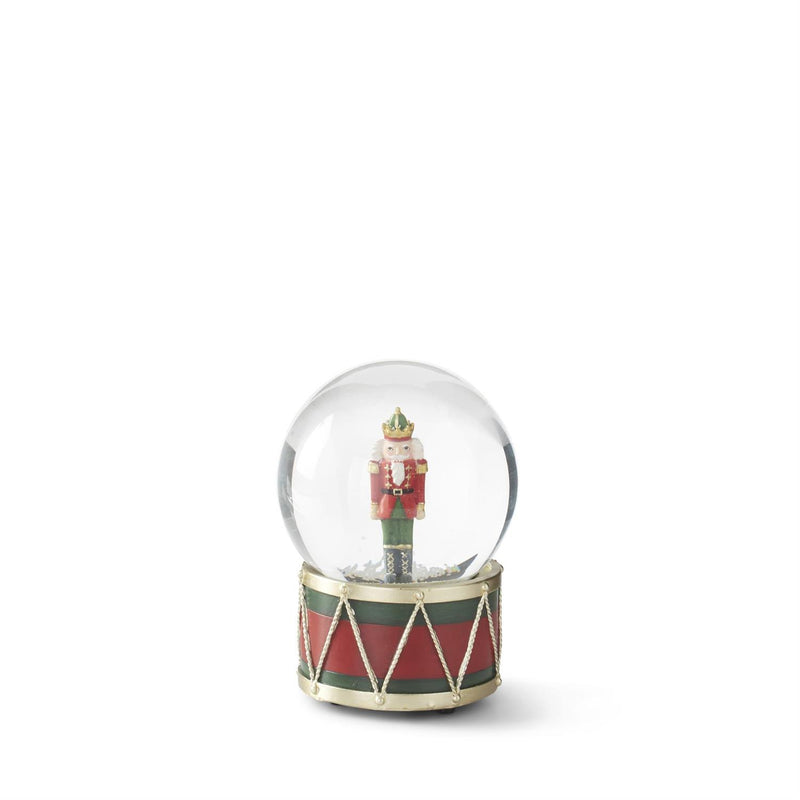 Design Shop 6.5 Inch Resin Nutcracker Snow Globe (we Wish Yo