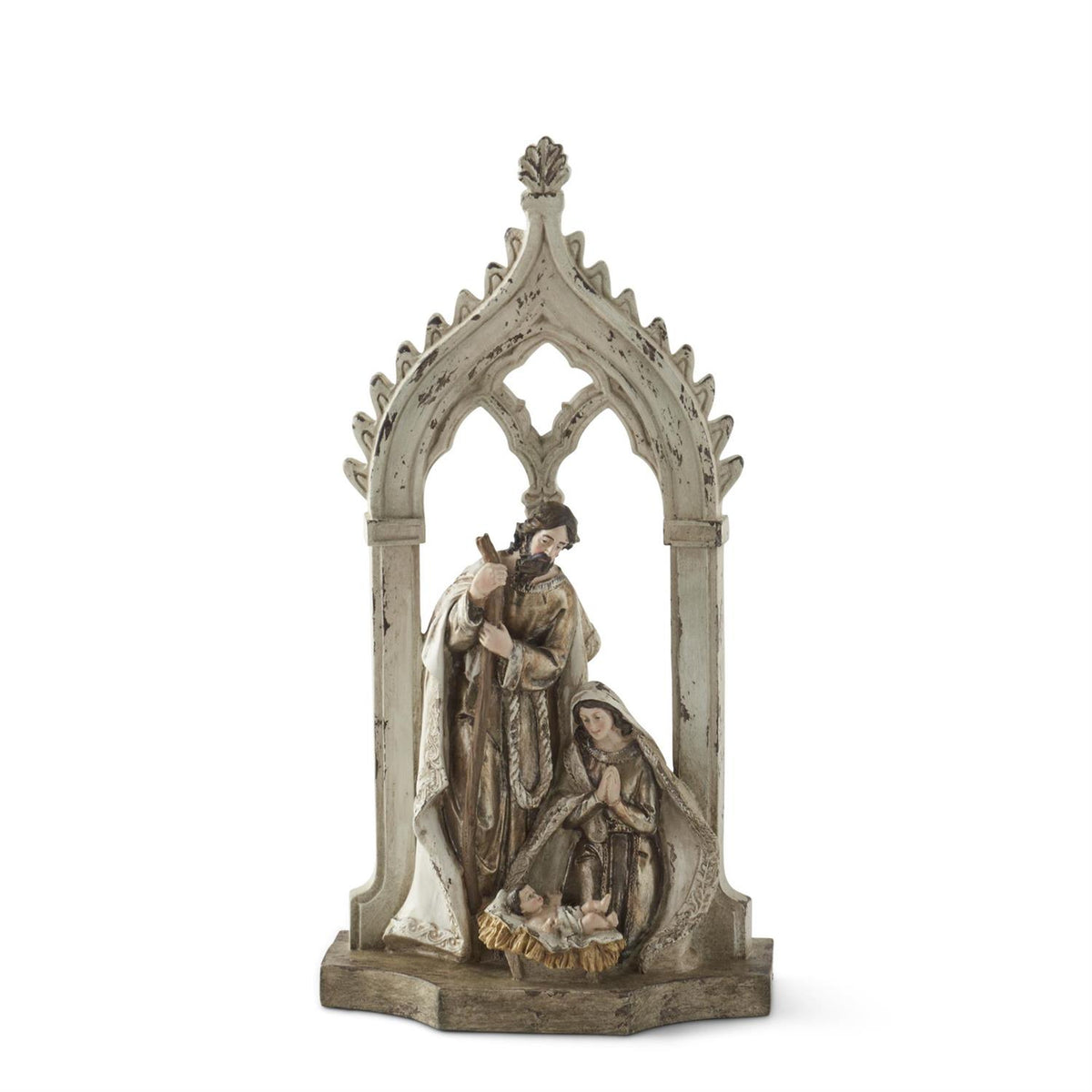 Design Shop 16.75 Inch Cathedral Nativity