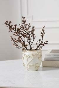 Design Shop Bianca Vase 6.25"x 5.75"x 5.75"