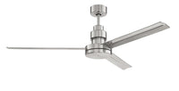 Craftmade - MND54BNK3 - 54" Ceiling Fan - Mondo 54 - Brushed Polished Nickel