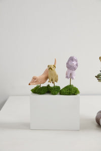 Design Shop Playful Pups Plant Sticks Set of 3 - 6.25"/7.25"/8"