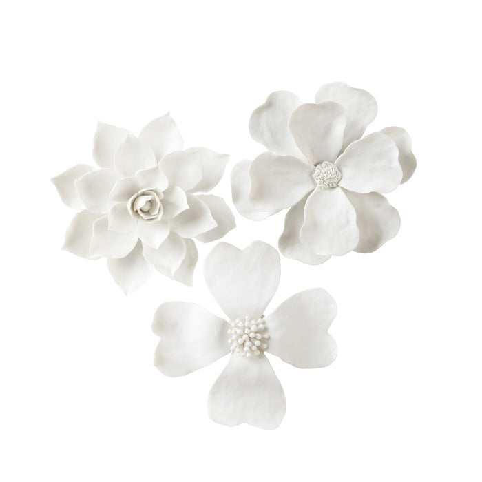 Chelsea House Wall Flowers (Set of 3)