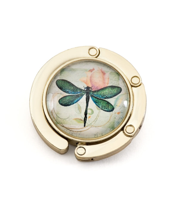 Design Shop Green Dragonfly Purse Hanger