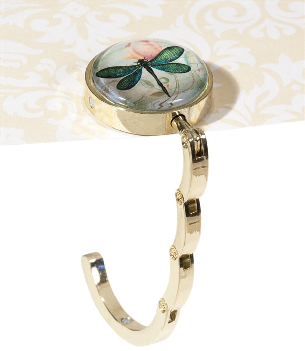 Design Shop Green Dragonfly Purse Hanger