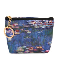 Design Shop Monet Water Lilies Keyring Coin Purse