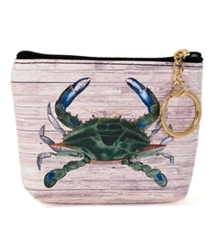 Design Shop Crab Keyring Coin Purse
