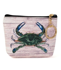 Design Shop Crab Keyring Coin Purse