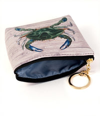 Design Shop Crab Keyring Coin Purse