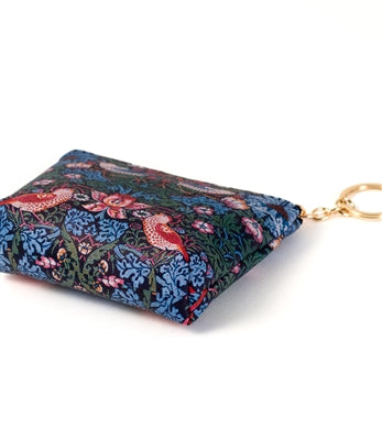 Design Shop Strawberry Thief Keyring Coin Purse