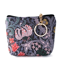 Design Shop William Morris Golden Lily Keyring Coin Purse