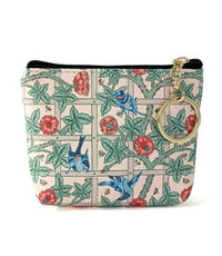 Design Shop William Morris Birds And Flower Keyring Coin Purse