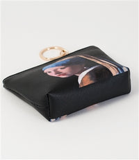 Design Shop Girl With A Pearl Keyring Coin Purse