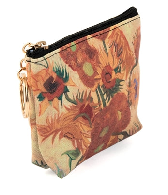 Design Shop Sunflowers Key Ring Coin Purse