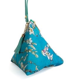 Design Shop Van Gogh'S Almond Blossoms Triangle Wristlet Clutch Purse